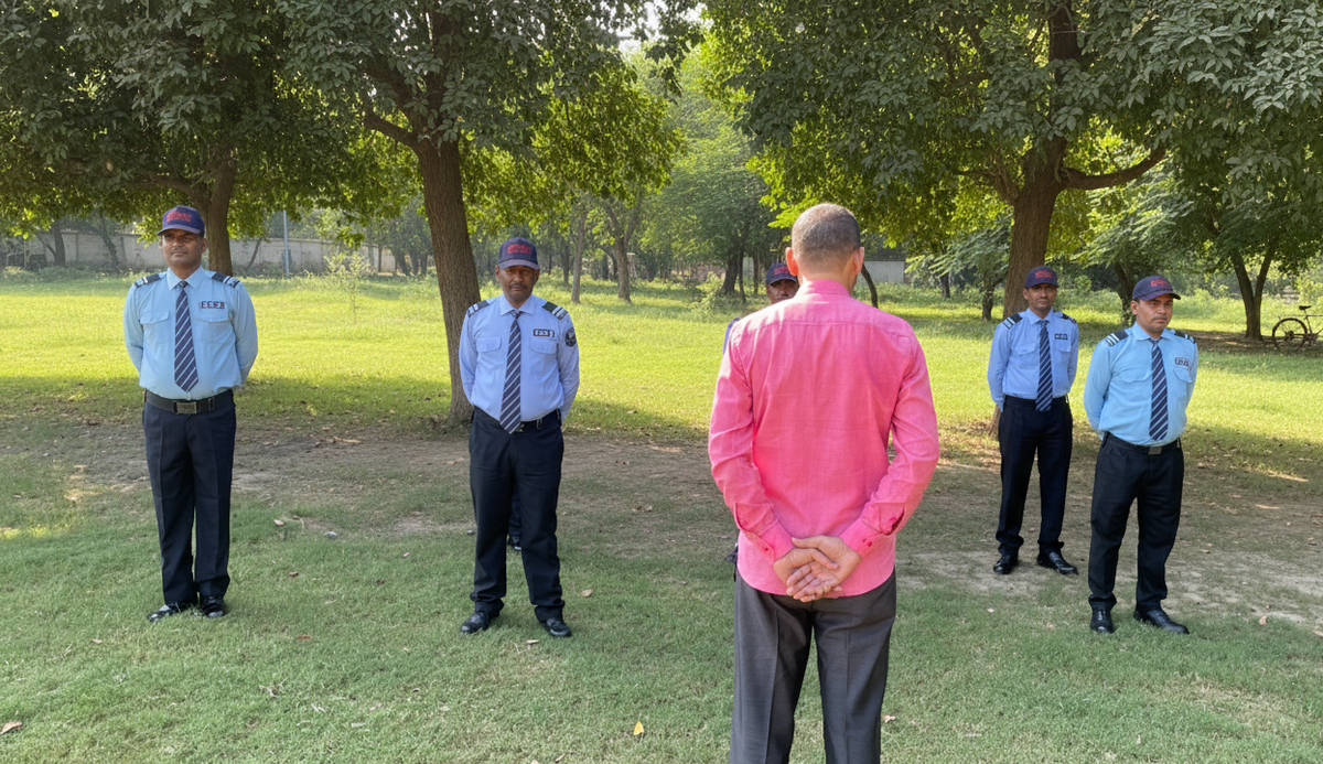 Professional Security Guard Training Program - Ex-Servicemen Training Security Personnel for Corporate and Industrial Security